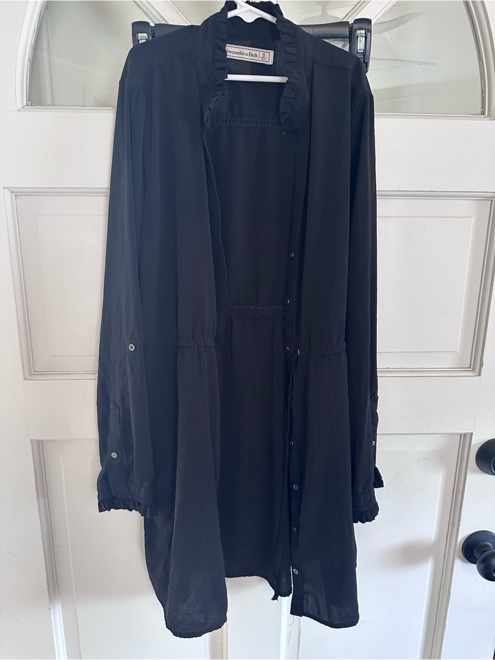Abercrombie & Fitch Black Utility Jacket